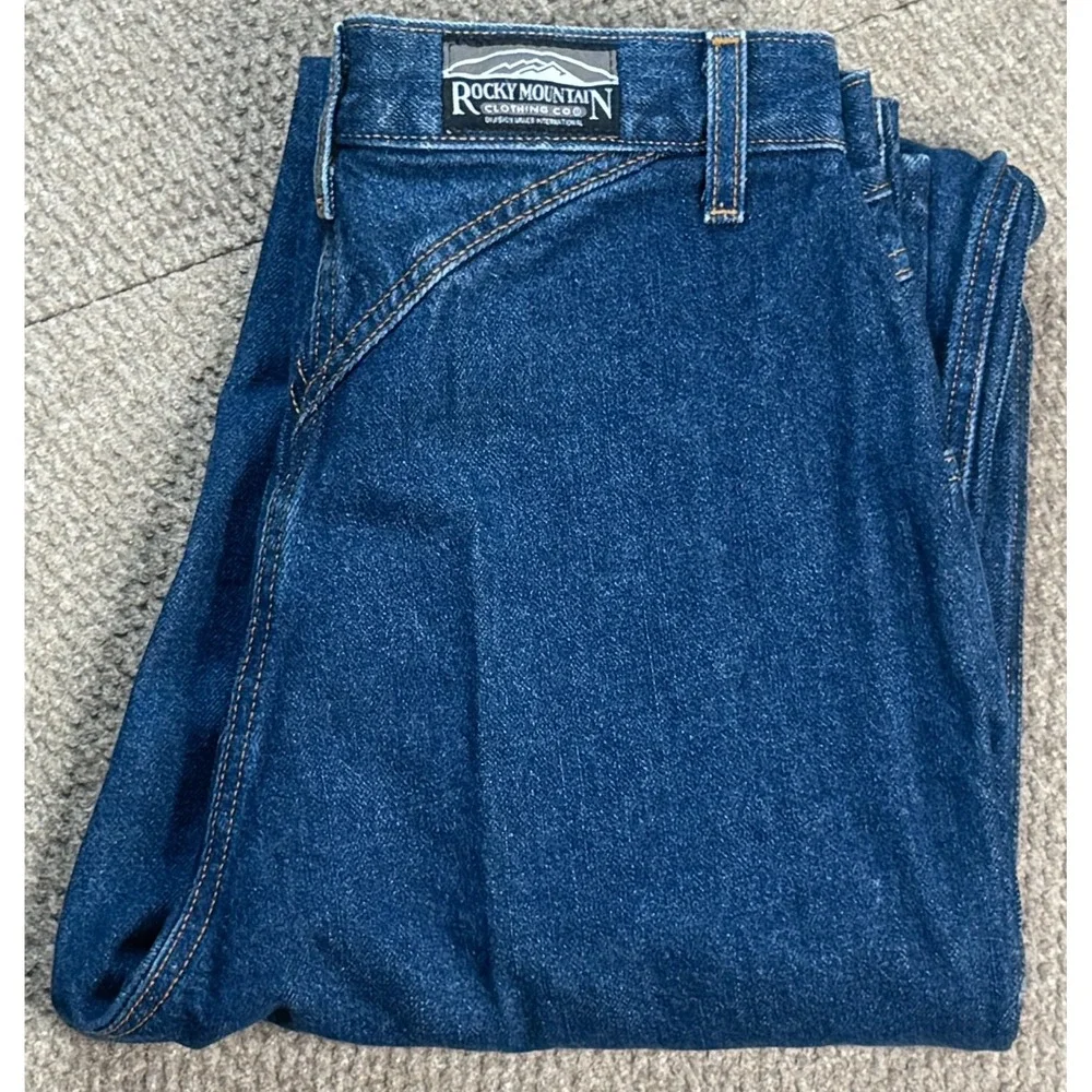 Rocky Mountain Vtg Women's‎ Relaxed Long Rise Denim Jeans Size 10 X-Long